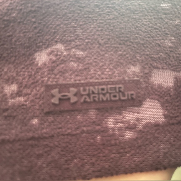 Under Armour Journey Stretch Short Sleeve 1/4 zip Terry Jacquard Jersey Knit Top - Picture 15 of 16